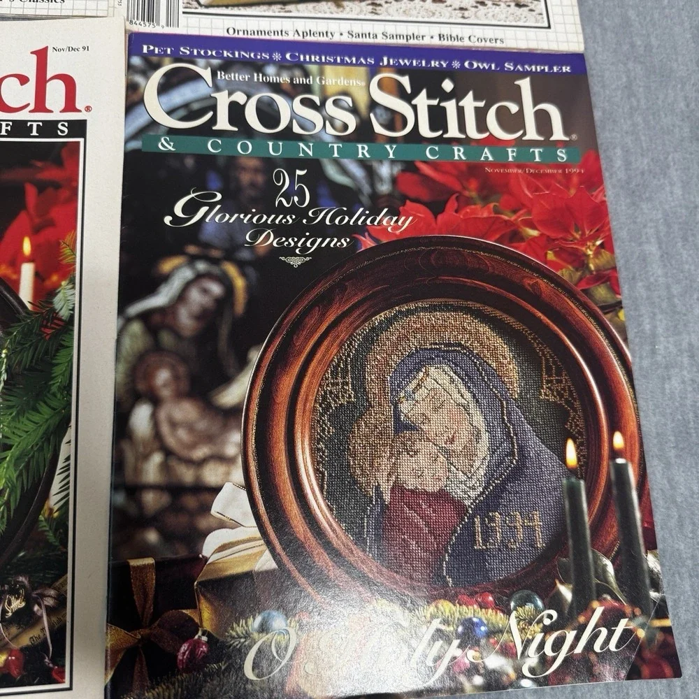 Cross Stitch and Country Crafts vintage cross